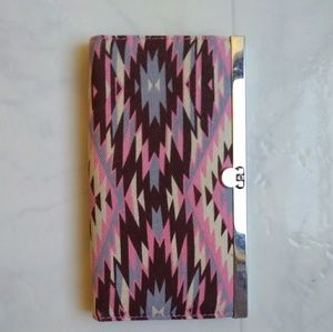 Accordion Latch Wallet! Aztec Print! Never used!
